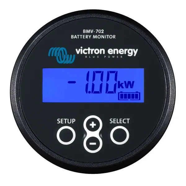 Victron BMV-702 batterimeter/amperemåler for to batteribanker