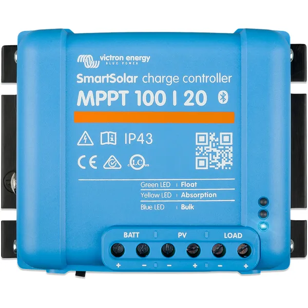 Victron SmartSolar MPPT 100/20A solcelleregulator med Bluetooth