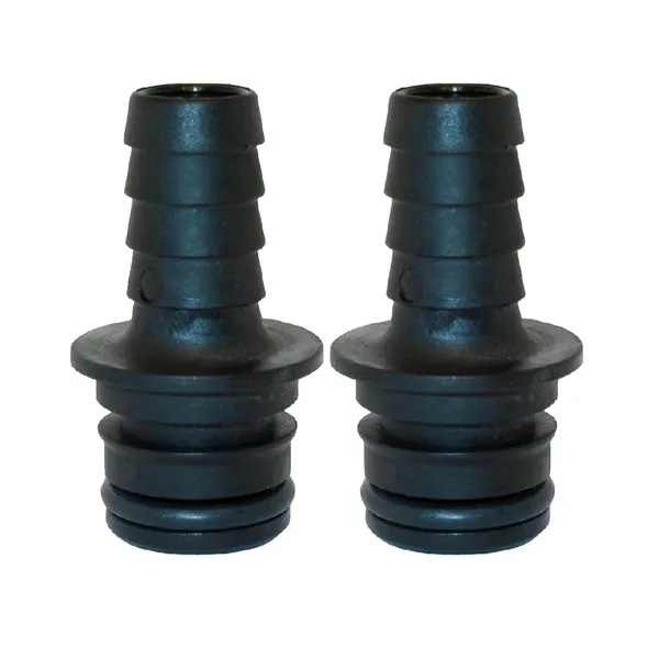 Jabsco/Flojet Hurtigkobling slangestuss 1/2" - 2pk
