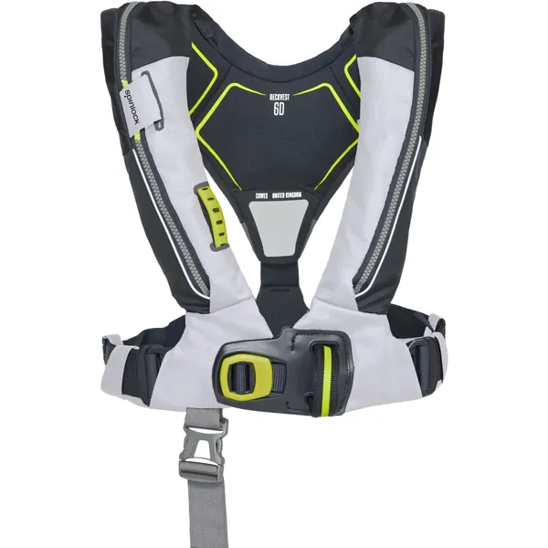 Spinlock Deckvest 6D 170N automatisk oppblåsbar redningsvest (hvit)