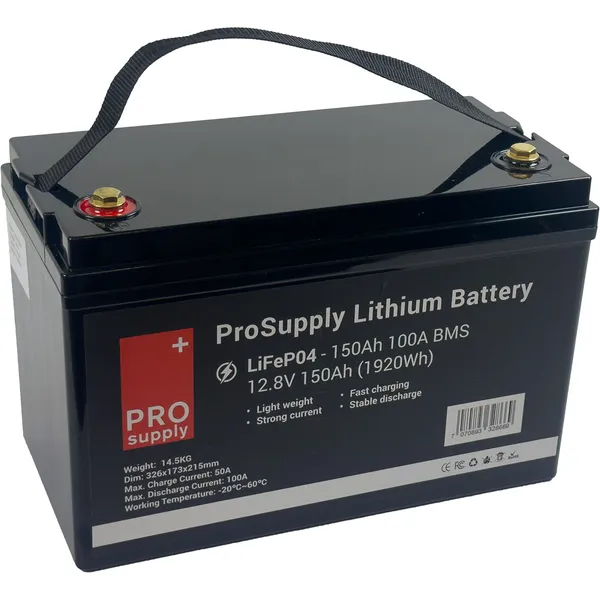ProSupply Lithium 150Ah 100A BMS