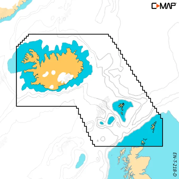 C-Map Reveal X ENT218R Island, Shetland, Orkenøyene
