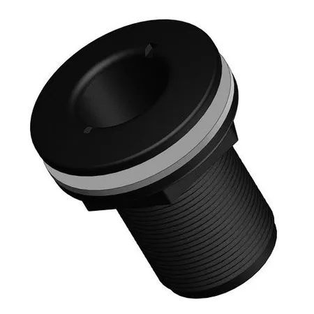 Trudesign 3/4" (19 mm) utenpåliggende skroggjennomføring i kompositt
