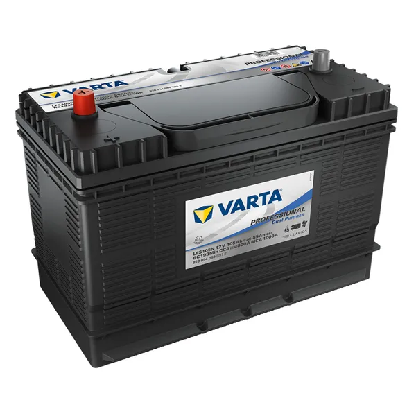 Varta LSF105N Fritidsbatteri 12V 105Ah 800 CCA blybatteri