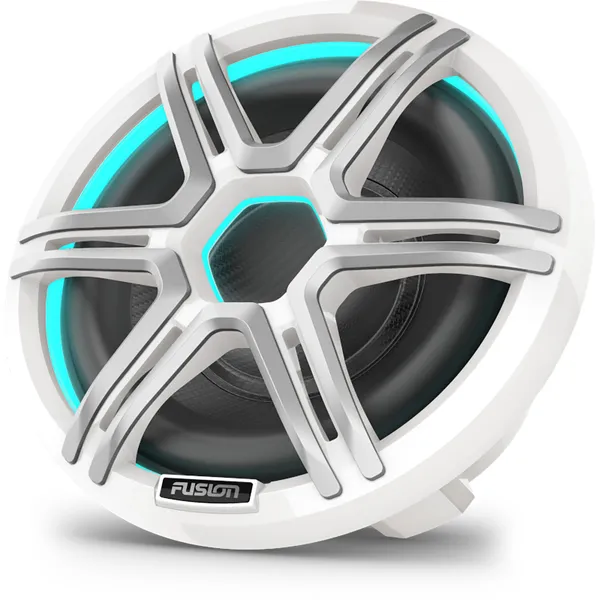 Fusion Apollo-subwoofer 10" LED sportshvit