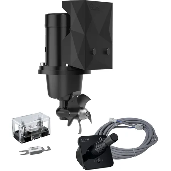 Quick baugpropell pakke 40kg skyvekraft og joystickpanel (Uten tunnel)