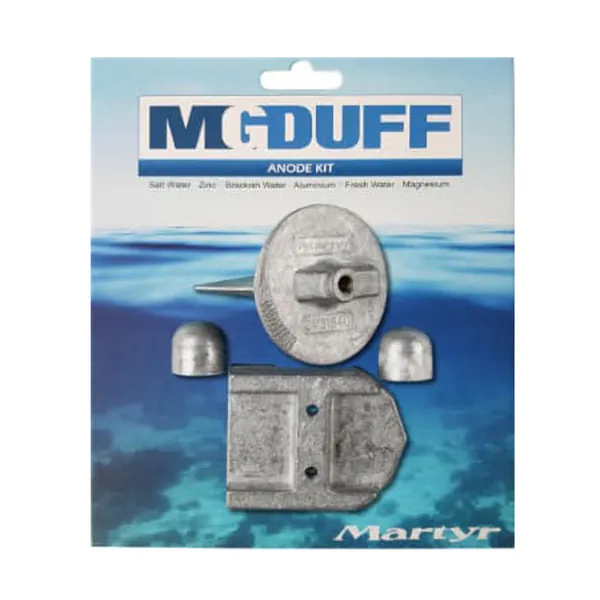 MGDUFF Mercruiser Anodesett Aluminium Alpha One Gen. 1