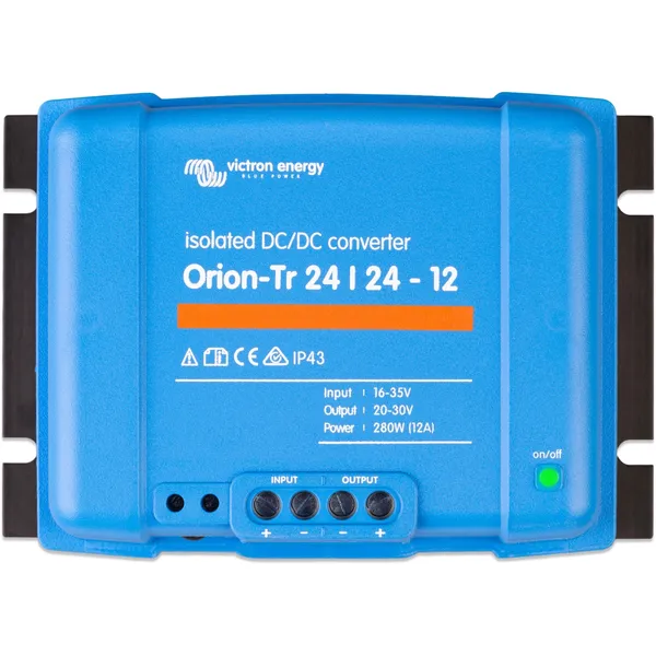 Victron Orion TR DC-DC Lader 24>24V 12A, Galvanisk isolert