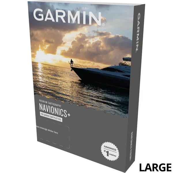 Garmin Navionics+ Large elektroniske sjøkart