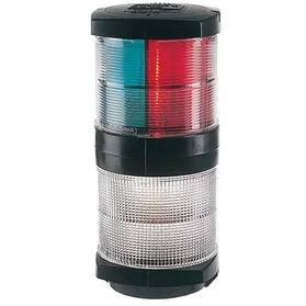 Hella modell 2984 tricolor m/ankerlanterne med sort hus