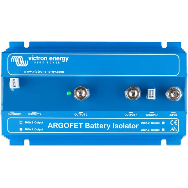 Victron Energy Argofet 100-2 skillerele 100A til 2 batteribanker