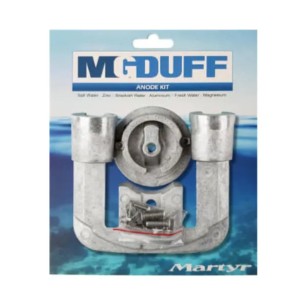 MGDUFF Mercruiser Anodesett Aluminium Bravo 1
