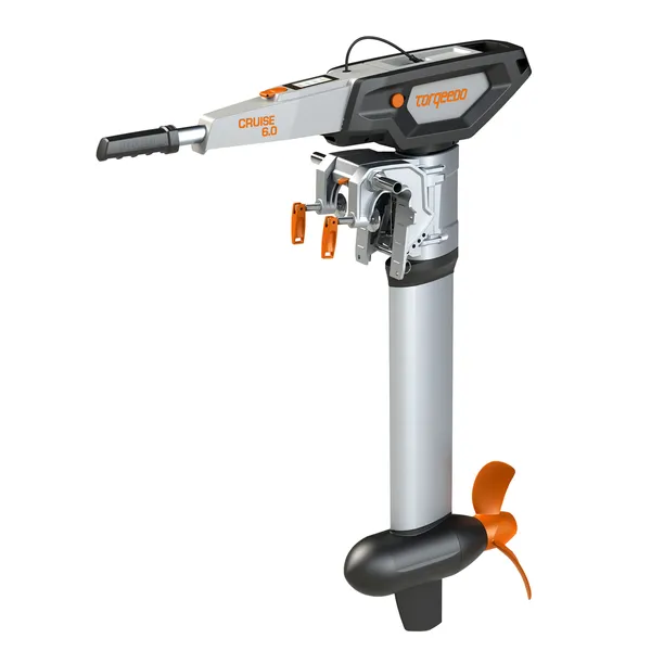 Torqeedo Cruice 6.0 TL elektrisk påhengsmotor med styrekult, lang stamme