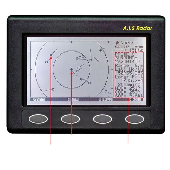 Nasa Clipper AIS mottaker
