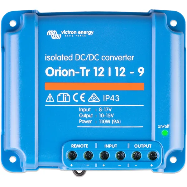 Victron Orion TR DC-DC Lader 12>12V 9A, Galvanisk isolert