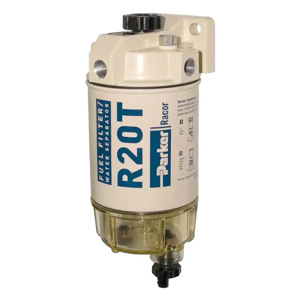 Racor 230R Diesel vannutskiller 114 l/time 1/4" NPTF gjenger