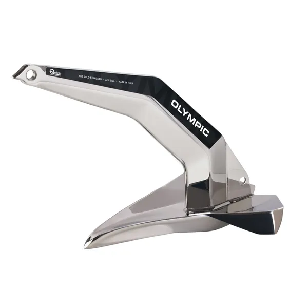 Quick Olympic anker - blankpolert syrefast stål, 60 kg