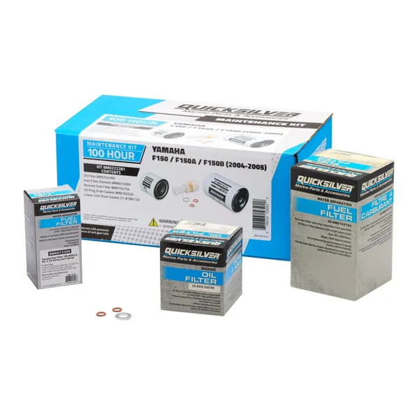 Quicksilver Yamaha 100 timer servicekit F150-AB 04-05