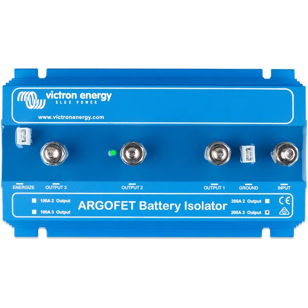 Victron Argofet 200-3 Batteriisolator tre batteribanker 200A