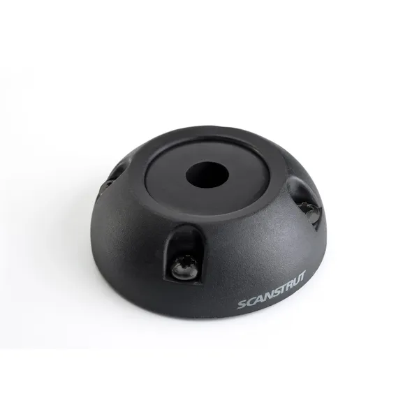 Scanstrut DS30 kabelgjennomføring i svart plast. 9-14mm kabel, plugg maks Ø30mm