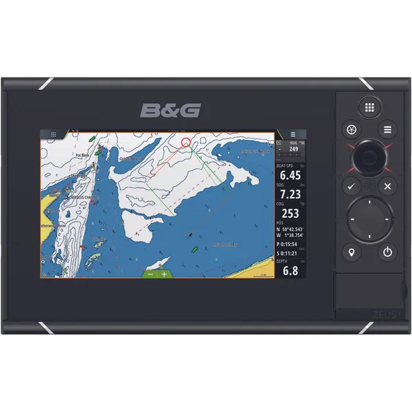 B&G Zeus3 7 kartplotter m/seilfunksjoner og ekkolodd