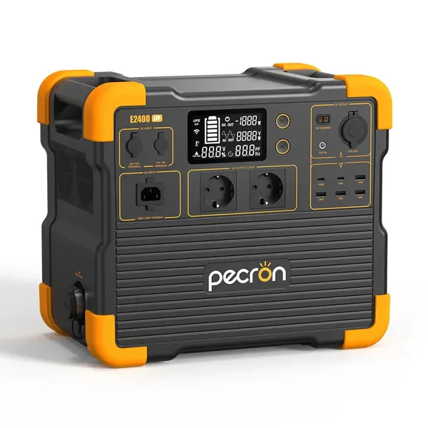 Pecron E2400LFP Strømstasjon 2048Wh 2400W