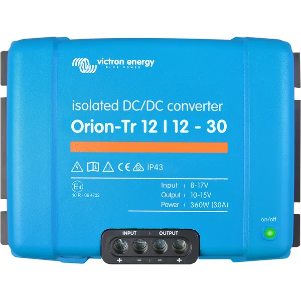 Victron Orion TR Smart DC-DC lader 12>12V 30A, Galvanisk isolert