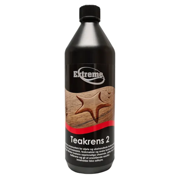Extreme Teakrens 2 – 1 liter