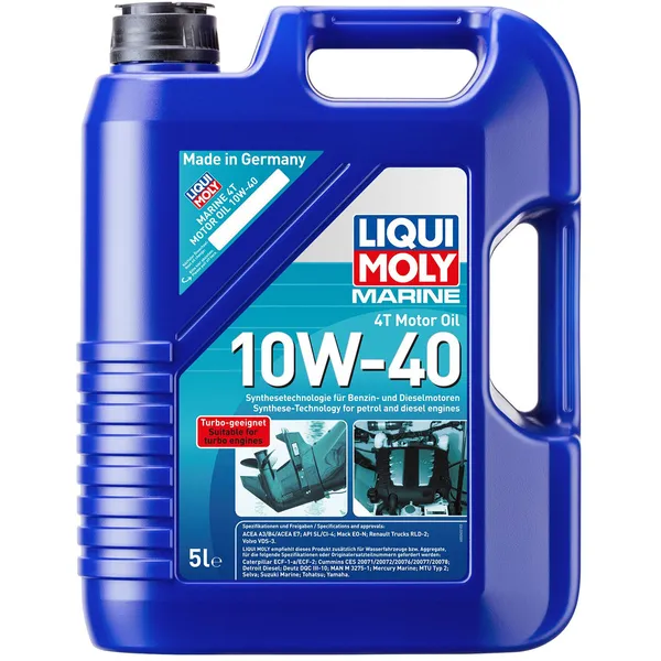 Liqui Moly Marine 4T Motorolje 10W-40 5 liter