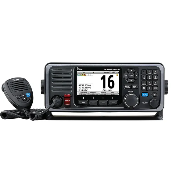 Icom GM600 fastmontert VHF med DSC klasse A