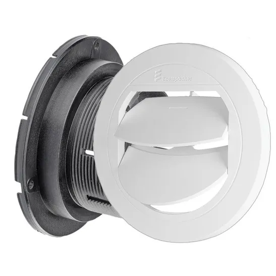 Eberspächer 60mm stengbart luftutslipp (hvit)