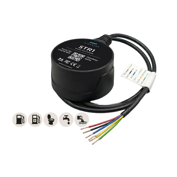 Simarine STR1 radar tankmåler med Bluetooth og analog utgang