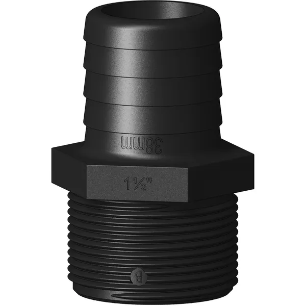 Trudesign Slangetilkobling hann 1 1/2" (38mm)