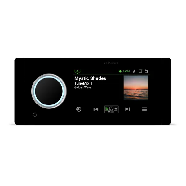 Fusion Apollo MS-RA800 maritimt stereoanlegg - touch og Wi-Fi
