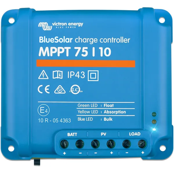 Victron BlueSolar MPPT 75/10 solcelleregulator