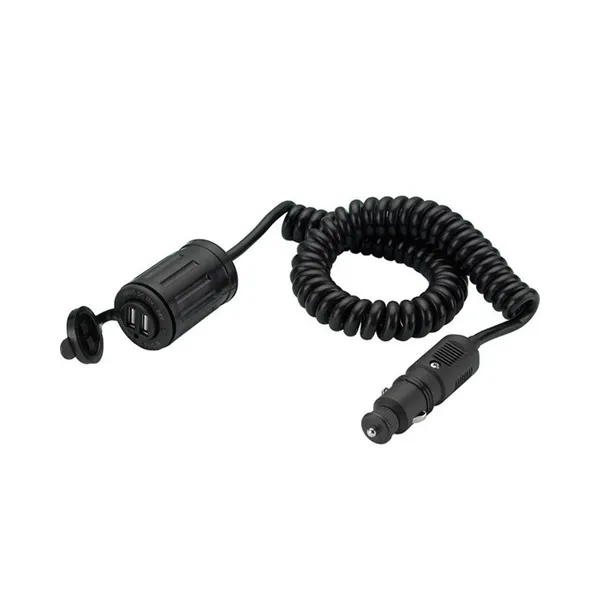 USB-lader, dobbel.