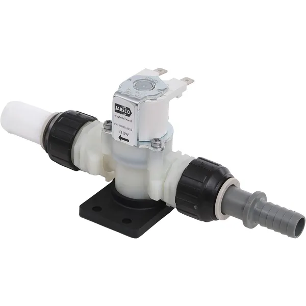 Jabsco magnet-tilbakeslagsventil til toaletter 12v