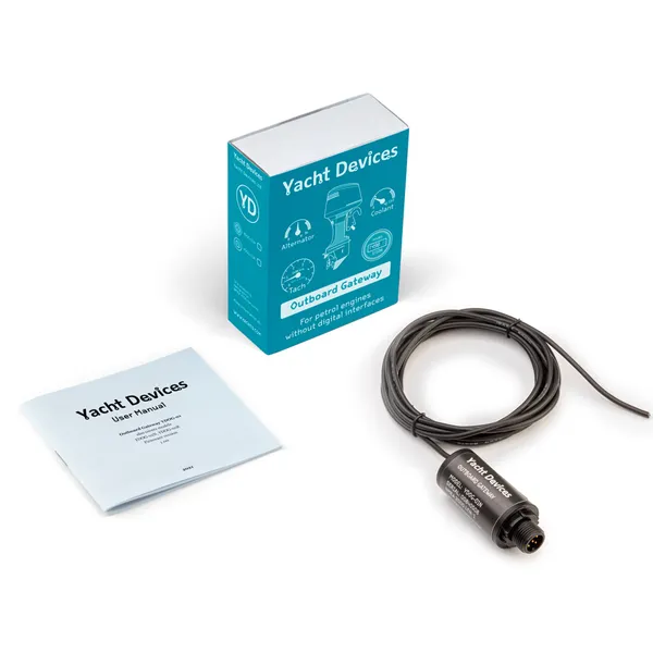 Yacht Devices Outboard Gateway YDOG-01N, NMEA 2000 motordata-gateway. NMEA 2000 Micro-C plugg