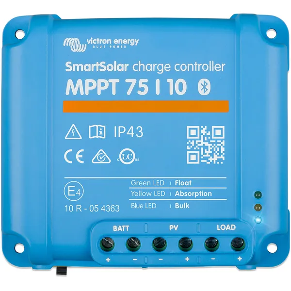 Victron SmartSolar MPPT 75/10A solcelleregulator med Bluetooth