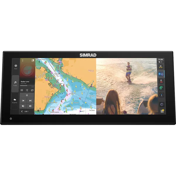 Simrad NSX 3015UW ULTRAWIDE 15" kartplotter med ekkolodd