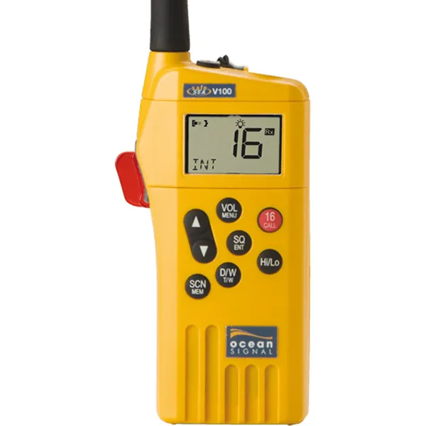 Ocean Signal safeSEA V100 håndholdt VHF med GMDSS
