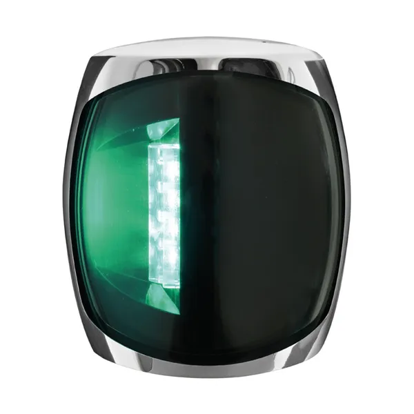 Osculati Sphera III LED styrbord lanterne <20m Rustfritt stål 12/24V