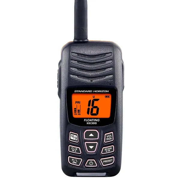 Standard Horizon HX300E håndholdt VHF