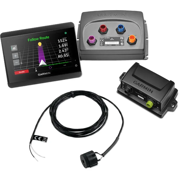 Garmin Reactor 40 autopilot for seilbåt med GHC 50 display