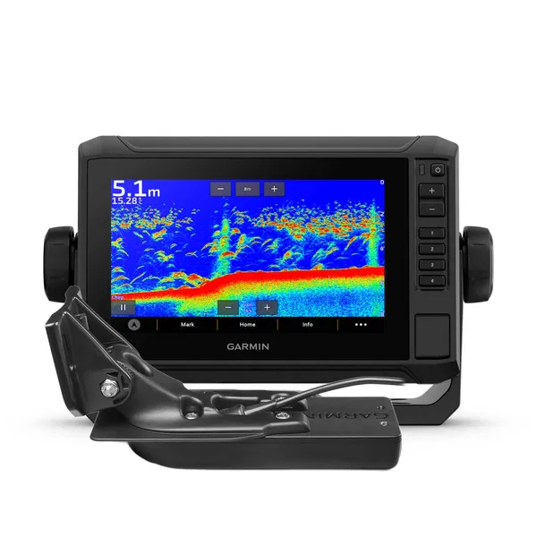 Garmin Echomap UHD2 72sv 7" kartplotter med ekkolodd inkl. GT54-svinger