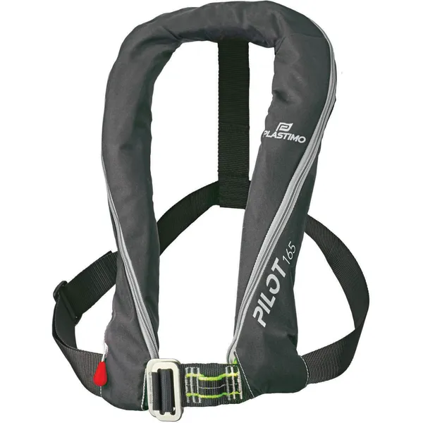 Plastimo Pilot 165 redningsvest med selefeste(sort)
