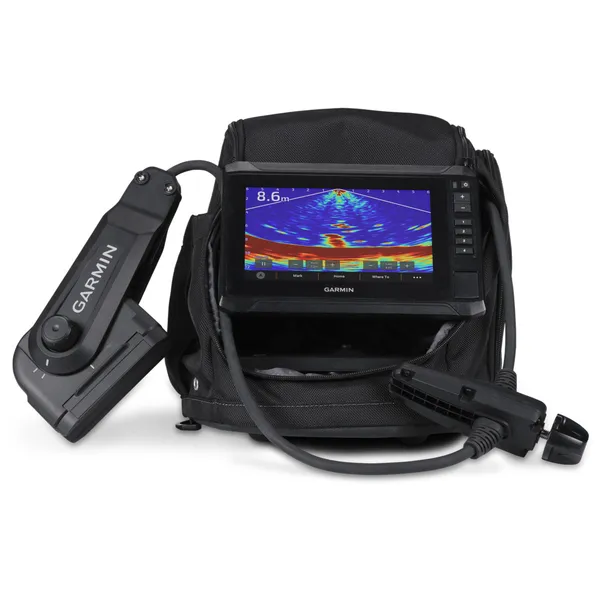 Garmin Echomap UHD2 72sv og Panoptix PS22-IF isfiskepakke