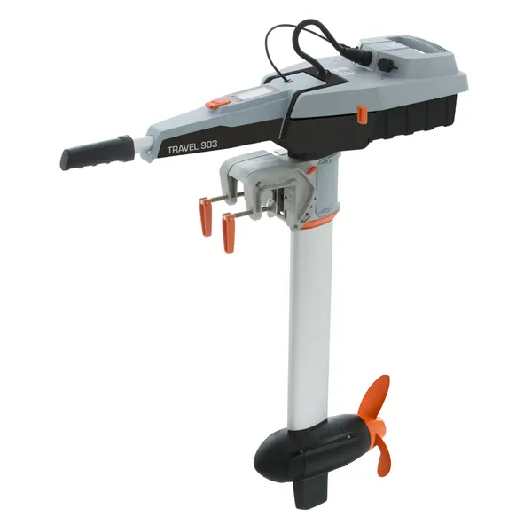 Torqeedo Travel 903 CL 900W elektrisk påhengsmotor, lang stamme, innebygd 915 Wh batteri