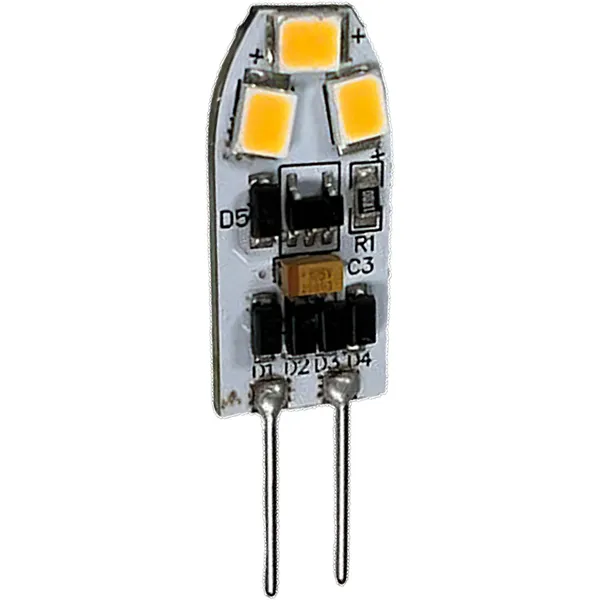 Nautilight LED G4 Side 1 Watt 12 / 24 Volt