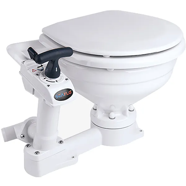 Seaflo Manuelt Toalett Compact Twist n' Lock 